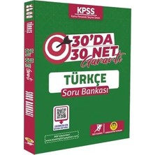 Nacario Tasarı Yayınları Kpss Türkçe 30 Da 30 Net Soru Bankas