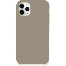 Durukar®  iPhone 11 Pro Kılıf Lansman Legant Silikon - Bej