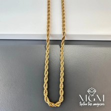 Uravas Store Çelik Burgu Halat Zincir 4mm