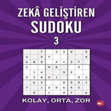 Nacario Zeka Geliştiren Sudoku 3 - Kolay - Orta - Zor