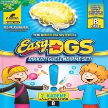 Nacario Easy Dikkati Güçlendirme Seti 4-7 Yaş B Çığı