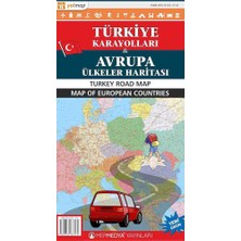Türkiye Karayolları ve Avrupa Ülkeler Haritası - Turkey Road Map And Map Of European Countries