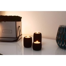 Lunera Accessories 3D Baskı 3’lü Modern Mumluk Seti