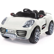 Nacario 8197 Oyuncak Daytona Beyaz 12V Akülü Araba