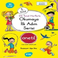 Nacario Okumaya Ilk Adım Serisi Anetil Düz Yazı (10 )