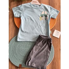 Saye Kids Arabalı Erkek  Çocuk Takım