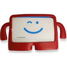 Kaufhier iPad 2022 10.9 (10.nesil) Kılıf Karakter Tab Silikon  Kırmızı