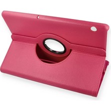 Armüz Huawei Mediapad T5 10 Kılıf 360 Tablet Deri Kılıf - Pembe