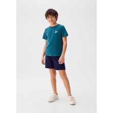 Gagarikids Baskılı Pamuk Erkek Çocuk T-Shirt