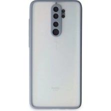 Kaufhier Xiaomi Redmi Note 8 Pro Kılıf Montreal Silikon Kapak  Gri