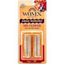 Womx Mix Flower Klipsli Oto Kokusu - Araç Havalandırma Izgara Tipi Çiçeksi Esanslı Parfüm