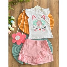Saye Kids Çantalı Kız Çocuk Takım