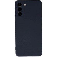 Durukar®  Samsung Galaxy S21 Plus Kılıf Nano Içi Kadife Silikon - Lacivert