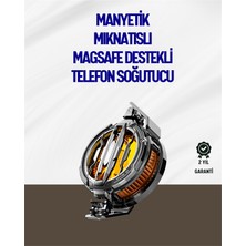 Kaufhier Mıknatıslı ve Aparatlı Montajlı Soğutucu Fan | Her Cihaza Uyumlu | LED Göstergeli