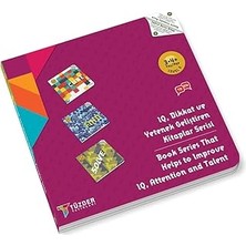 Uravas Store Iq Dikkat ve Yetenek Geliştiren Kitaplar Serisi 3-4 Yaş Level 2 (3 Kitap Takım)