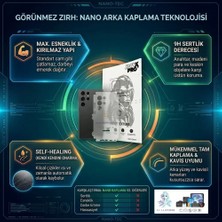 Oppo Realme C21Y Uyumlu Nano Full Arka Kaplama Dayanıklı Extıra Koruma Maxxpro - Hd