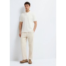 Mavi Andros Mavi Edition Ekru Keten Karışımlı Jean Pantolon 0021045-A3321