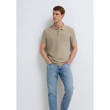 Mavi Bej Polo Tişört 064946-80697