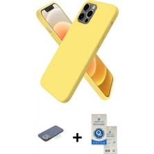 Pileli Store Pilelistore™ iPhone 12 Pro Max Kılıf Kozmos Yansıma Özel Seri - Şeffaf Royal Nano Ekran Koruyucu + Renkli Kamera Lens Koruma Cam - Yl
