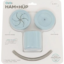 OiOi Ham + Hüp Mineral Blue / Powder Grey (4 Adet)