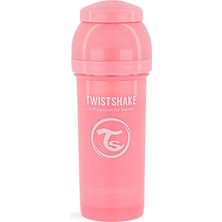 Twistshake Anti-Kolik Biberon 2+M 260ML Pembe (4 Adet)