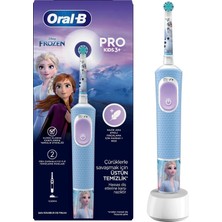 Oral-B Oral B D100 Pro Çocuk Frozen Şarj Edilebilir Diş Fırçası (2 Adet)
