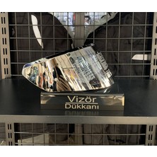 Vizör Dükkanı K3 Mono Silver Vizör (3.nesil)