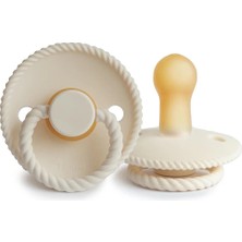 Frigg Rope Kauçuk Emzik - Cream 6-18 Ay