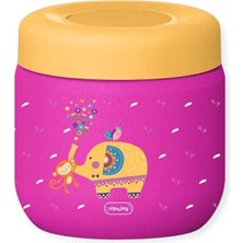 SipnJoy - Termos Yemek Kabı | 360 ml - Jolly Elephant (3 Adet)