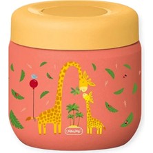 SipnJoy - Termos Yemek Kabı | 360 ml - Giggle Giraffe (2 Adet)