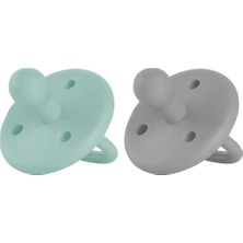 OiOi Emzik 0+ Ay - River Green - Powder Grey (2 Adet)