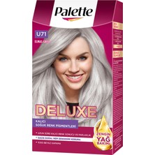 Palette Deluxe U71 Elmas Grisi Saç Boyası 115 ml 5 Adet