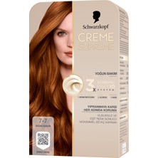Schwarzkopf Creme Supreme 7-7 Sıcak Bakır Saç Boyası 182 ml 4 Adet
