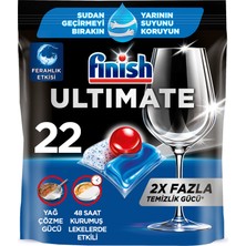 Finish Ultimate Hepsi 1 Arada 22 Tablet 283G 4 Adet