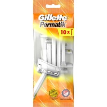 Gillette Permatik Kullan At Tıraş Bıçağı 10'lu 3 Adet