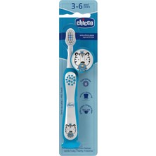 Chicco Diş Fırçası 3-6 Yaş Tiger Mavi 5 Adet