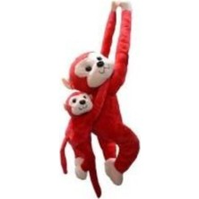 Matmel Sesli Işıklı Maymun Yavrulu Peluş
