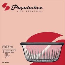Paşabahçe Frezya Saklama Kabı 330 cc 4'lü 5 Adet