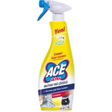 Ace Çamaşır Susuz Yağ Çözücü Sprey Mutfak 700ML 4 Adet