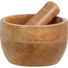 Excellent Houseware Ahşap Havan Seti 3 Adet