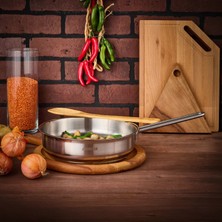 Matmel Saphire Çelik Tava - Inox - 22 cm