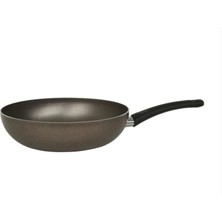 Matmel Kuvars Granit Wok Tava - Siyah - 28 cm