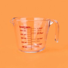 Matmel Borcam Ölçü Kabı - Şeffaf - 500 ml