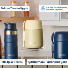 Matmel Kitchen Yemek Termosu - Bej - 500 ml
