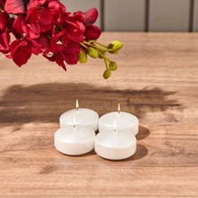 Matmel 4'lü Yüzen Mum - Sedef - 5 cm