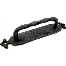 Nemere Antika Tarz Dekoratif Pirinç Burgulu Çekme Kol - 205X33 Mm, Oksit