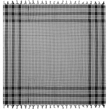 Matmel Soft Ekoseli Piknik Örtüsü - Siyah - 165X165 cm