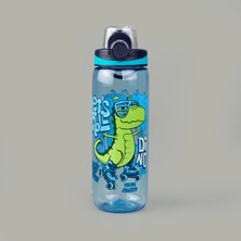 Matmel Trego Yeşil Dino Kilitli Tritan Matara - Renkli - 630 ml