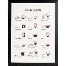 Matmel Deco Time Of Coffee Pano - Beyaz - 30X40 cm