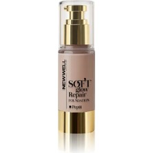 3 Adet New Well Soft Glow Repair Foundation Sunset 30 ml